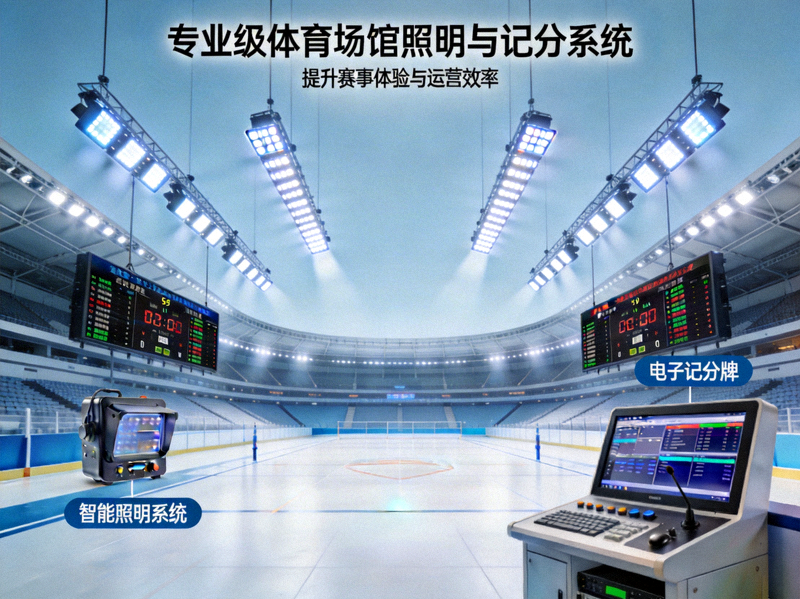 专业级体育场馆照明与记分系统 - 提升赛事体验与运营效率
